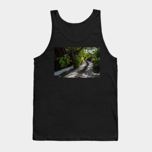 Road to a forest sky Tank Top